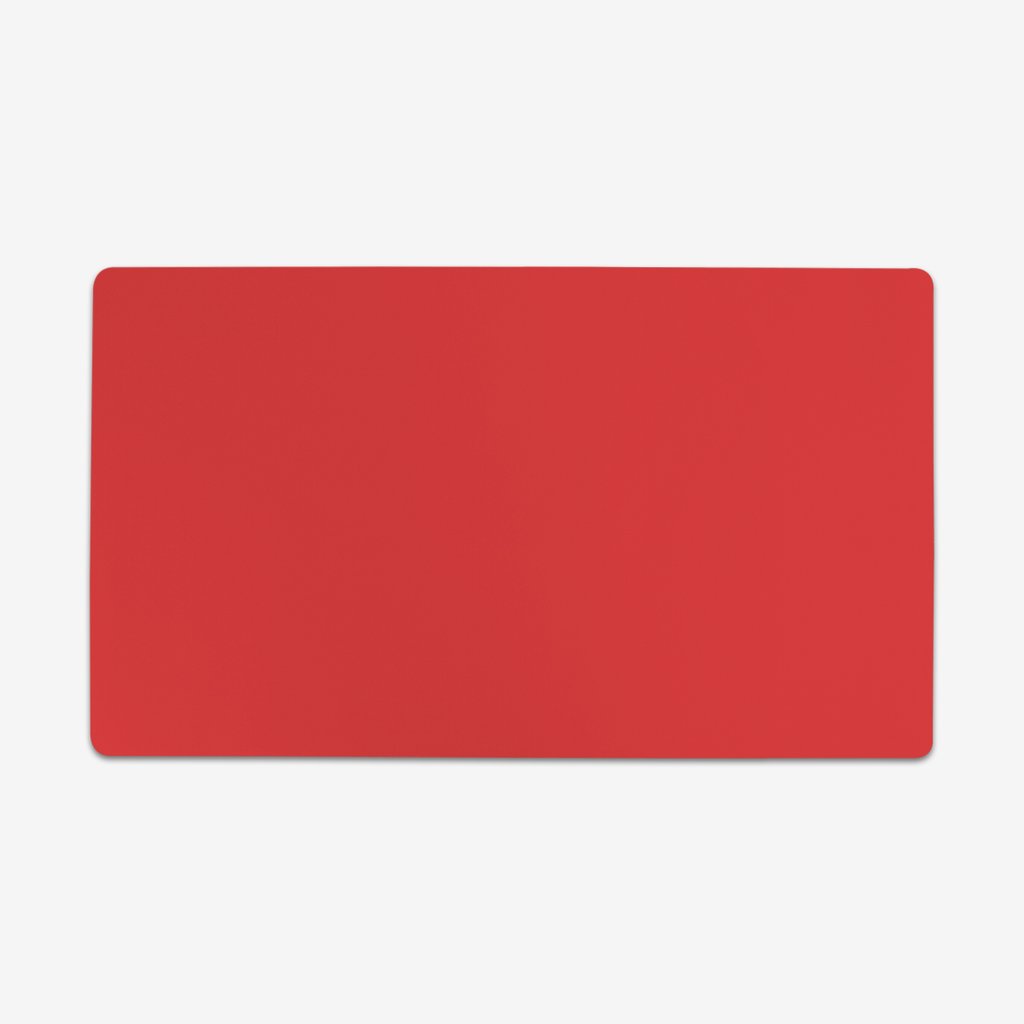 Plain Red Playmat